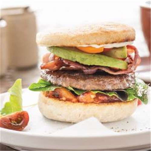 Breakfast Beef Sausage Patty 80 x 50g