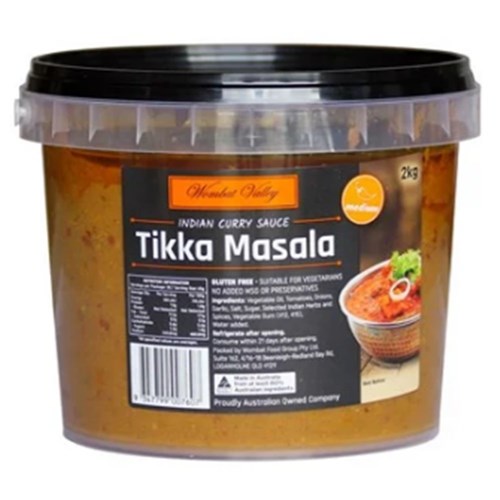 Sauce TIKKA MASALA 2kg Gluten Free