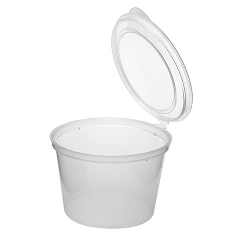 Container Portion Control Hinged Lid 70ml x 50