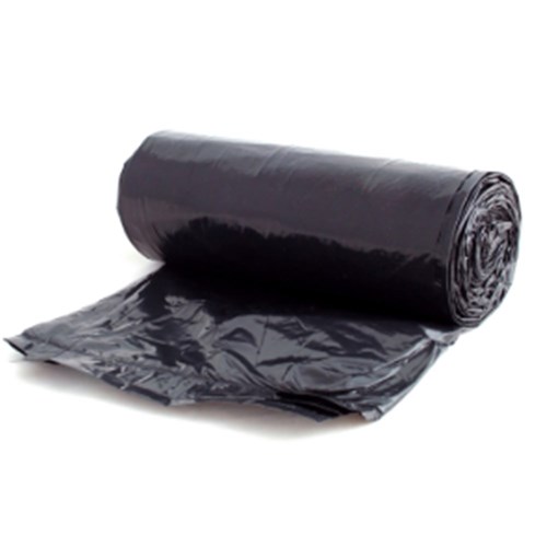 Bags Garbage 120L 25's Black Heavy Duty