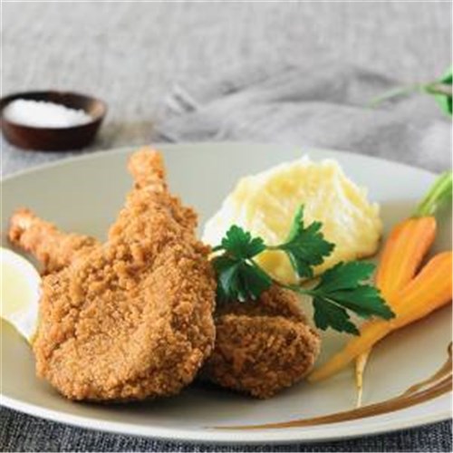 Lamb Cutlets Flattened Crumbed 4.2kg Frozen