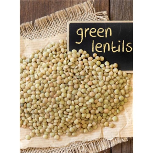 Lentils Whole GREEN 25kg BUY IN