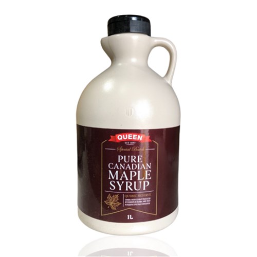 Syrup Maple Grade A - 100% Pure 1ltr