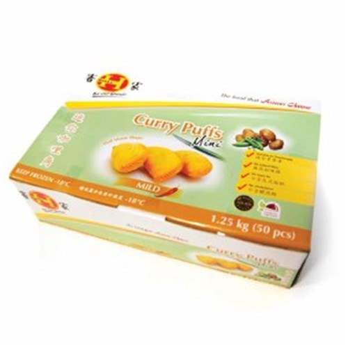 Curry Puff Mild Mini 1/2 Moon 50x25g