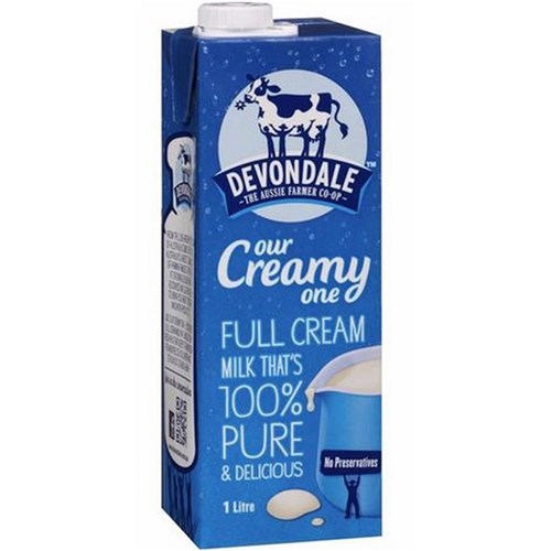 Milk Full Cream UHT 10 x 1L