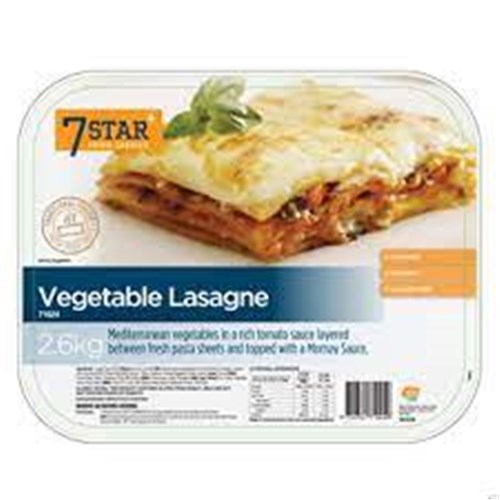 Lasagne Vegetable 2.6kg