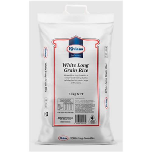 Rice White Long Grain 10kg*