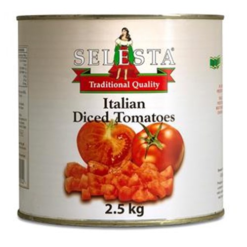 Tomatoes Diced 2.5kg