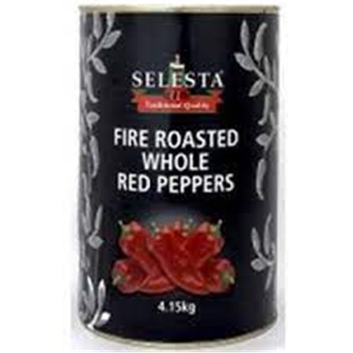 Peppers Red Strips 4.15kg A12 Fire Roasted