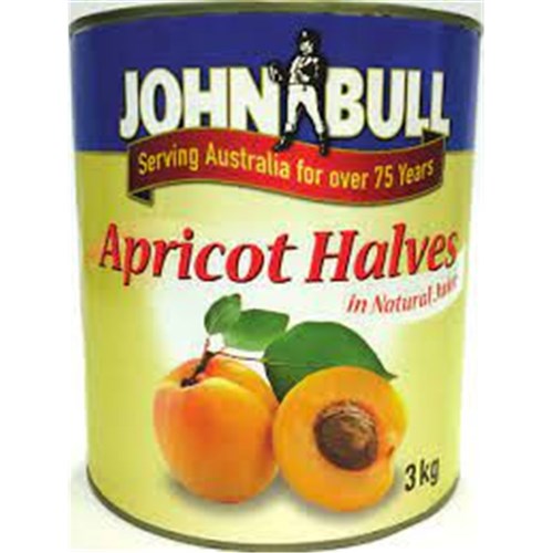 Apricot Halves in Juice A10 3kg