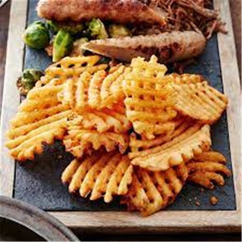 Chips Skin-On Cross Trax Fries 12.24kg**SD