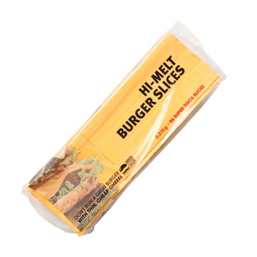 Cheese Burger Slice THINS 2.27kg 160s