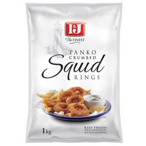 Squid Rings PANKO Crumb 1kg