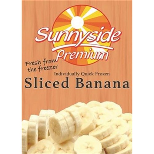 Banana Sliced Frozen 1kg