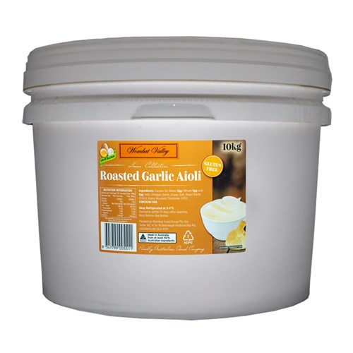Sauce Roasted Garlic Aioli 10kg