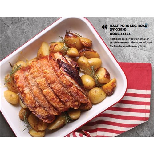 Pork Leg Boned & Rolled Half R/W Avg 3kg