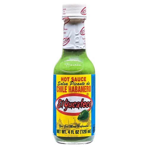 Sauce GREEN Hot Chilli Habanero 12 x 120ml