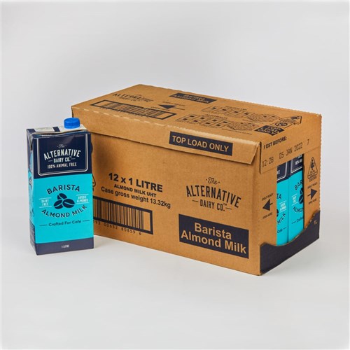 Milk Almond UHT 12 x 1lt Barista