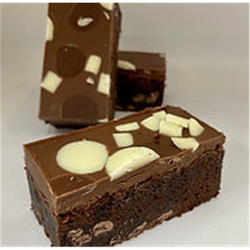 Slice Sacha's Belgian Brownie x 10