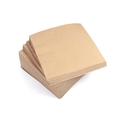 Napkins Lunch Brown 1ply x 3000