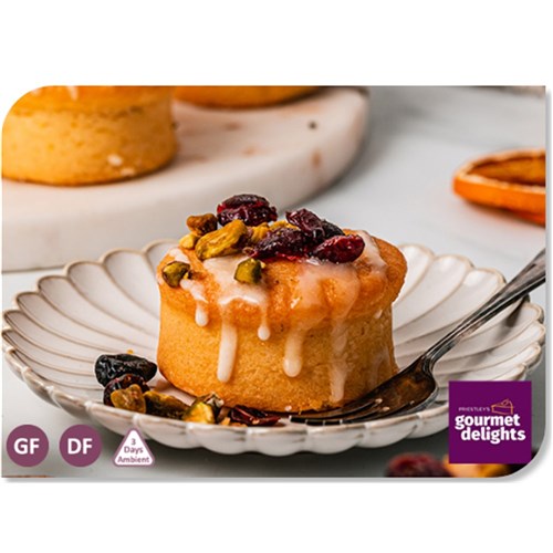 Cake Orange & Almond Ind 95g x 8 each