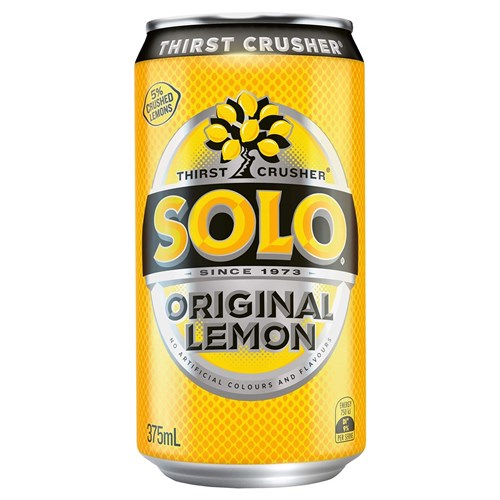 DRINKS SOLO CANS  30x375ml