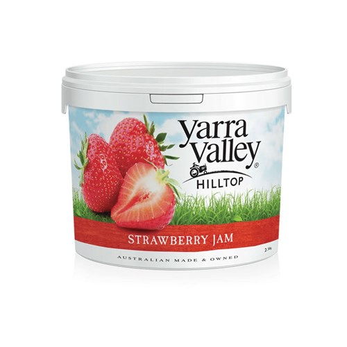Jam Strawberry Plastic Tub 2.5kg