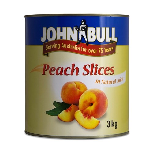 Peaches Sliced in Juice 3kg*