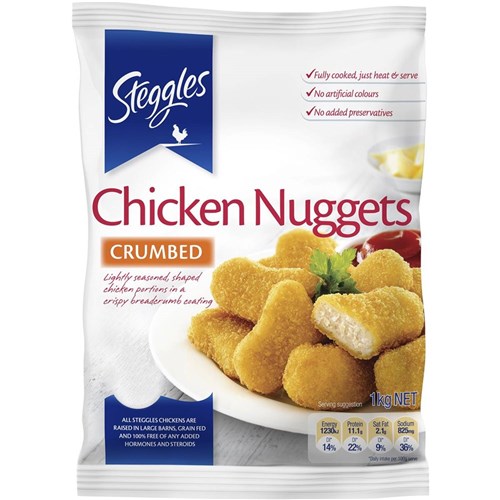 Chicken Nuggets Crumbed 1kg