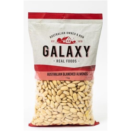 Almonds Blanched Whole 1kg