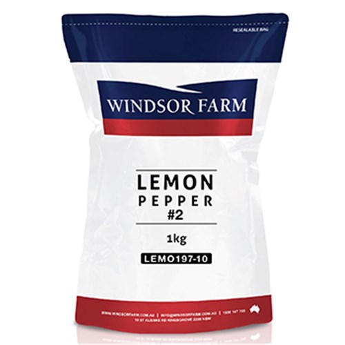 Seasoning Lemon Pepper 1kg