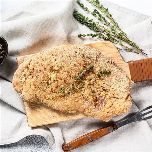 Chicken Schnitzel 125g Kentucky Style - 6kg