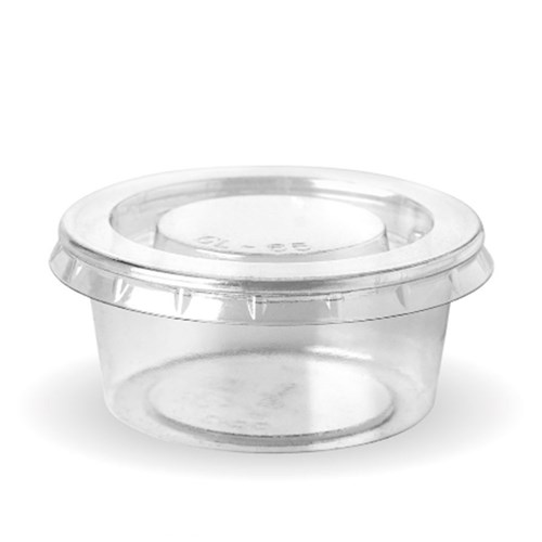 Container Round Portion Control 50ml x 100