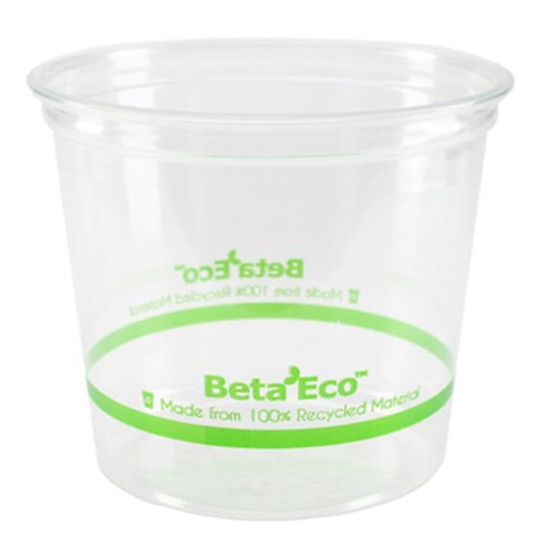 Container Deli PET Green 24oz x 500