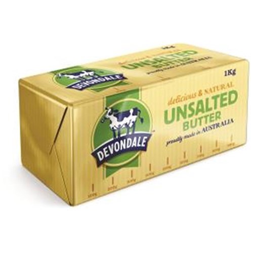 Butter UNSALTED 1kg