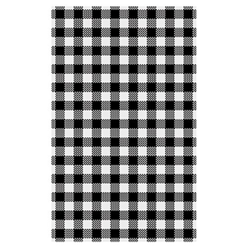 Greaseproof Paper BLACK GINGHAM 1/4 Cut x 1,000 