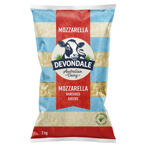 Cheese Mozzarella Shredded 2kg