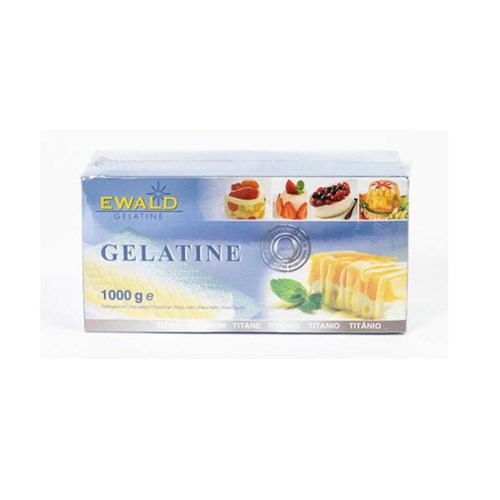 Gelatine Sheets Titanium Grade 1kg