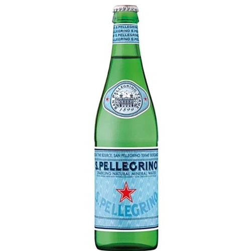 Water Sparkling Mineral 24x500ml GLASS