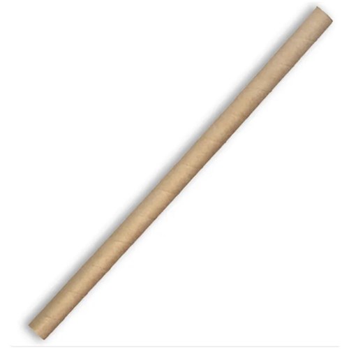 Straws Paper Jumbo Kraft (10x197mm) x2500