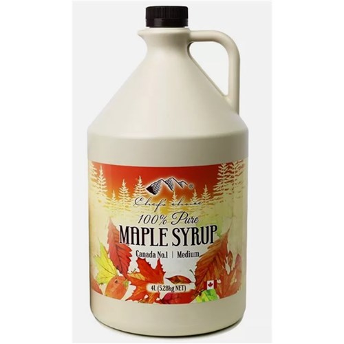 Syrup Maple 4L x 4 each