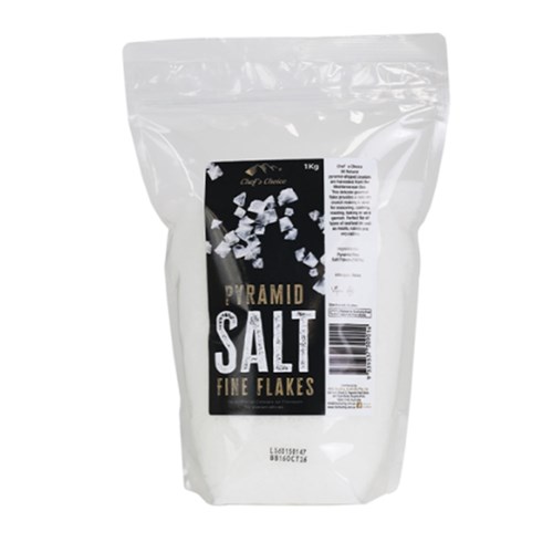 Salt Flakes Pyramid White Fine 1kg