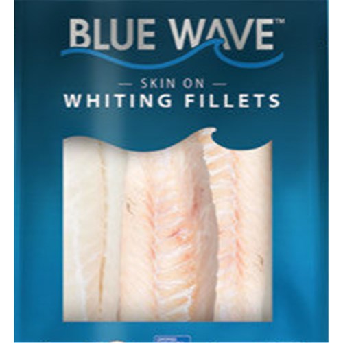 Whiting Fillets Natural Skin On MSC 4kg 