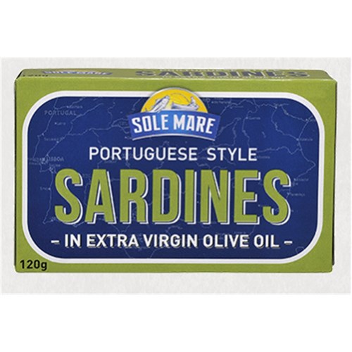 Sardines in Extra Virgin Oil 12 each x 120g