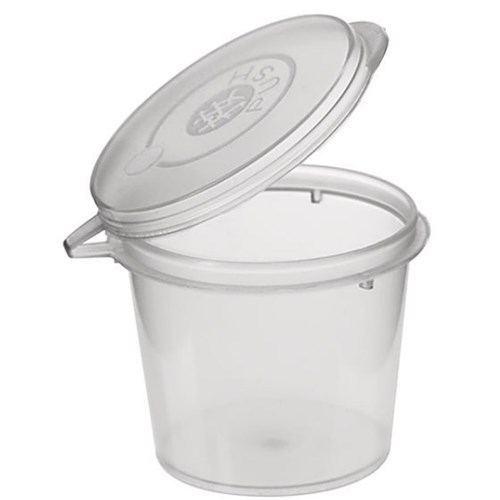 Lid for Hinged Portion Control 1oz Cup x1000