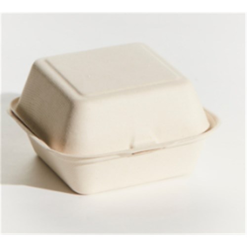 Clam Sugarcane Burger Box x 400