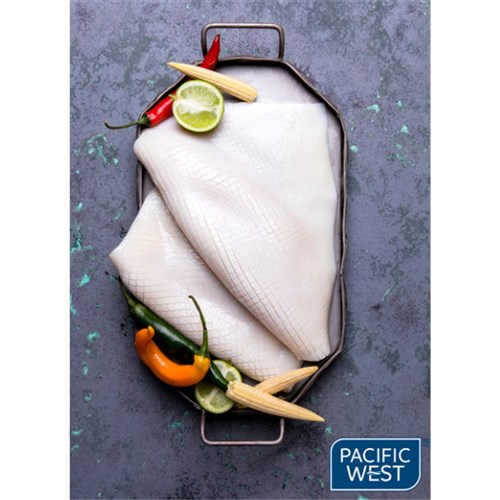 Squid Fillet PINE CUT Tender U/5 5kg
