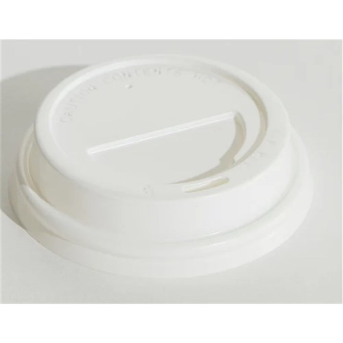 Lid Travel suit 8oz Cup Hot SW WHITE x 1000