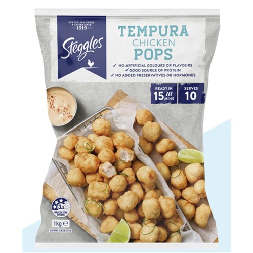 Chicken Tempura Breast Pops 1kg