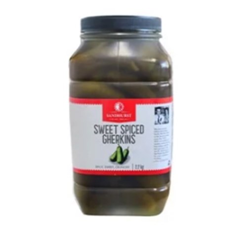 Gherkin Whole Sweet Spice 2.2 kg Plastic
